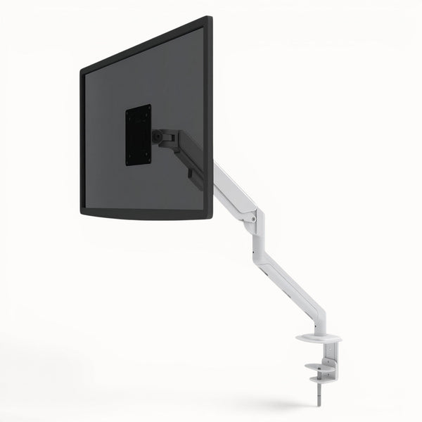 Monitor na białym tle